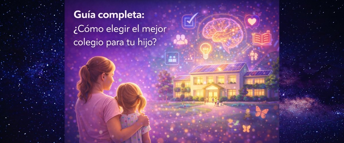 Padres visitando un colegio para elegir la mejor opción para su hijo