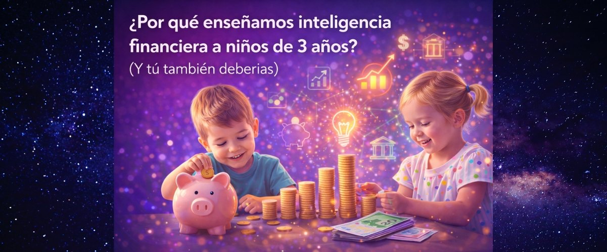 Niños aprendiendo inteligencia financiera y emprendimiento en Doman Gym School